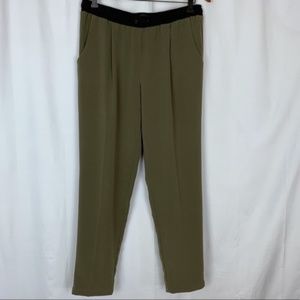 Sanctuary women's olive green/black pants, medium